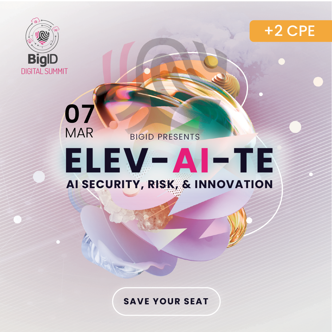 2024-BigID-Social-Digital Summit - Elev-AI-te - save your seat_1080x1080 (2)