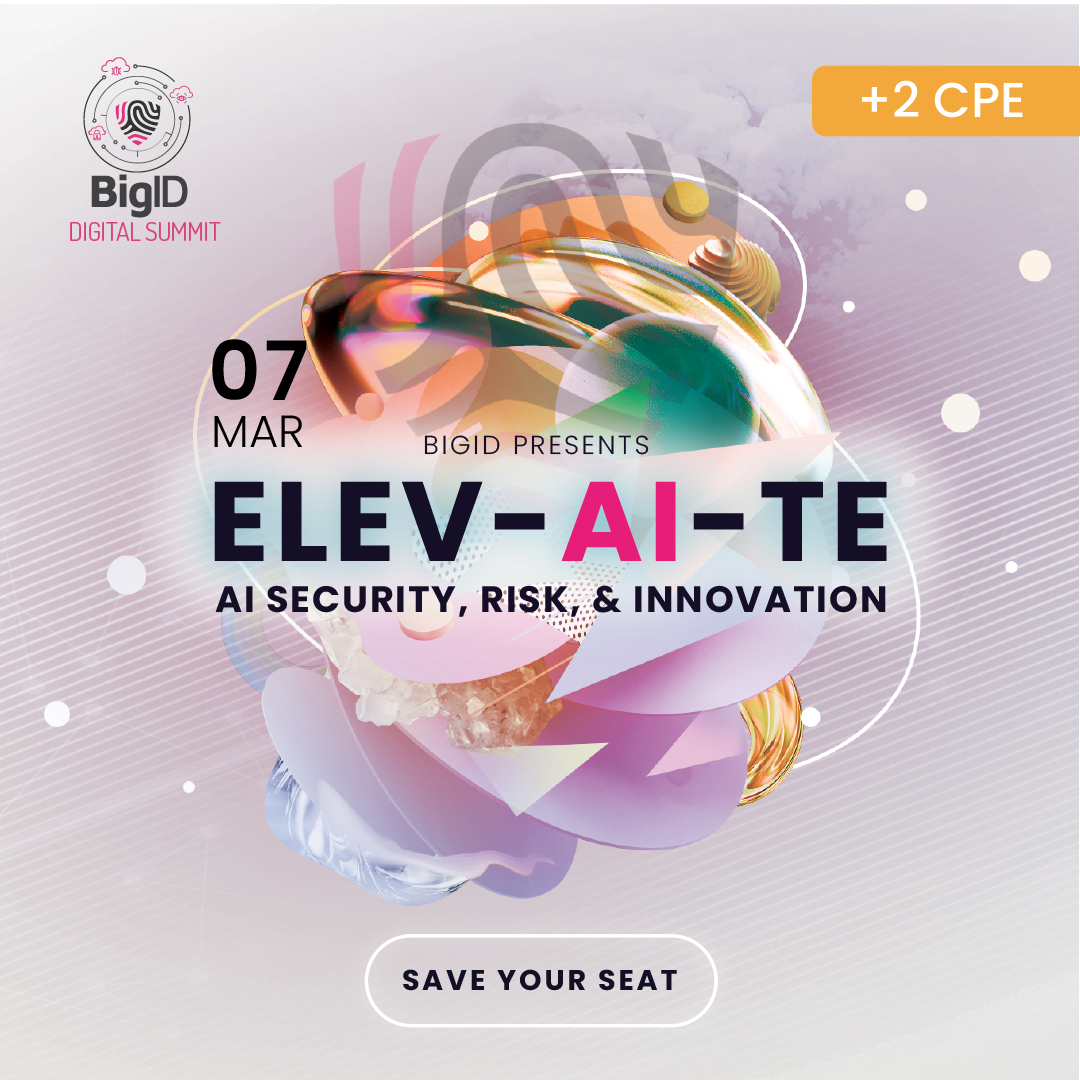 2024-BigID-Social-Digital Summit - Elev-AI-te - save your seat_1080x1080 (2)